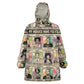 All My Heroes Have FBI Files KId Wearable Blanket Hoodie Civil Rights Leaders