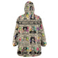 All My Heroes Have FBI Files KId Wearable Blanket Hoodie Civil Rights Leaders