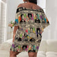 All My Heroes Have FBI Files Off Shoulder Short Dress Civil Rights Leaders