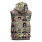 All My Heroes Have FBI Files Sleeveless Hoodie Civil Rights Leaders - African Pride