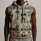 All My Heroes Have FBI Files Sleeveless Hoodie Civil Rights Leaders - African Pride