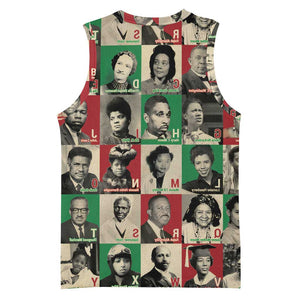 A To Z Of Black Heroes Basketball Jersey Civil Rights Leaders - African Pride