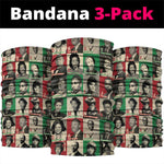 A To Z Of Black Heroes Neck Gaiter Civil Rights Leaders - African Pride