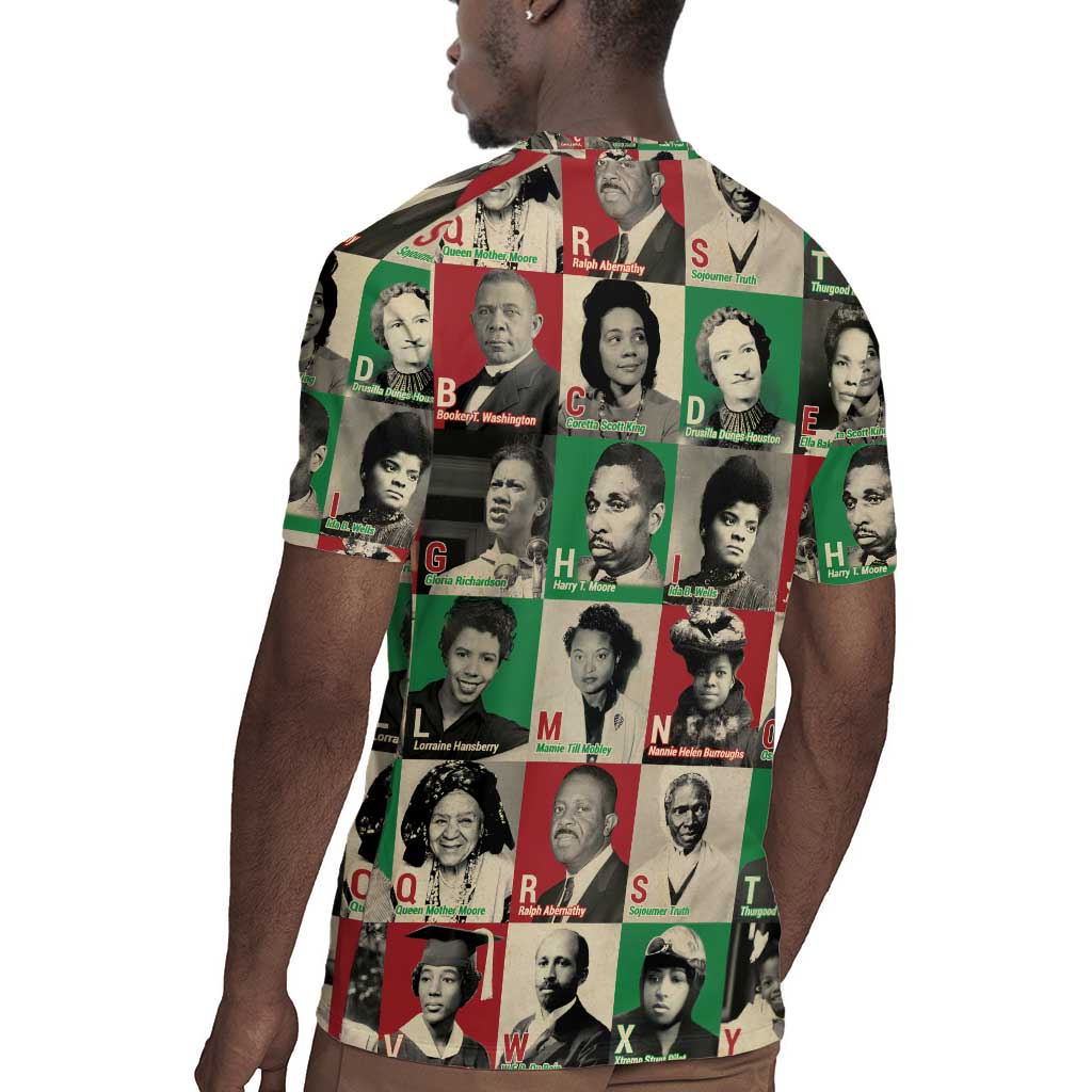 A To Z Of Black Heroes Rugby Jersey Civil Rights Leaders