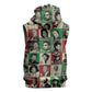 A To Z Of Black Heroes Sleeveless Hoodie Civil Rights Leaders - African Pride