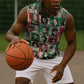 A To Z Of Black Heroes Sleeveless Hoodie Civil Rights Leaders - African Pride