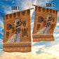 Personalized Beautiful Woman African Garden Flag