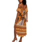 Personalized Beautiful Woman African Summer Maxi Dress