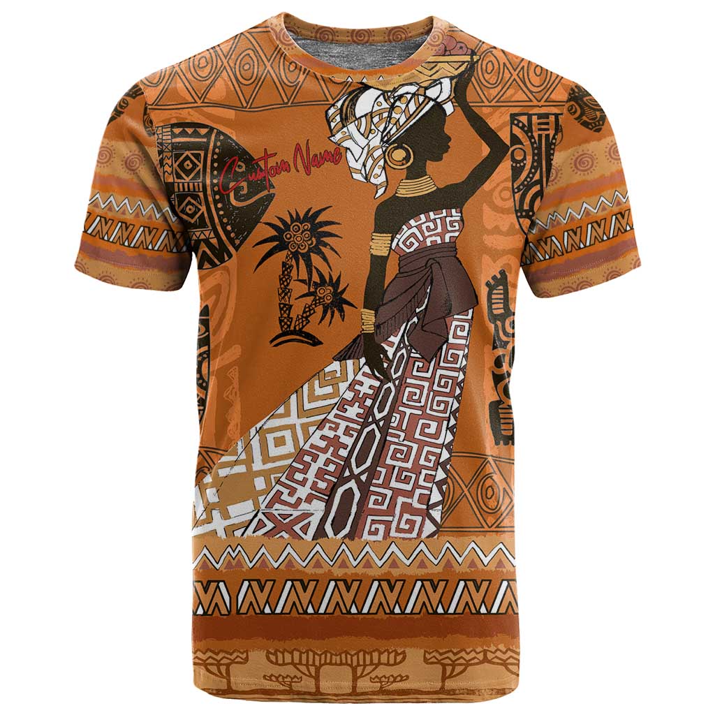 Personalized Beautiful Woman African T shirt