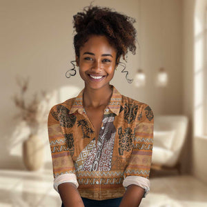 Personalized Beautiful Woman African Women Casual Shirt DT02