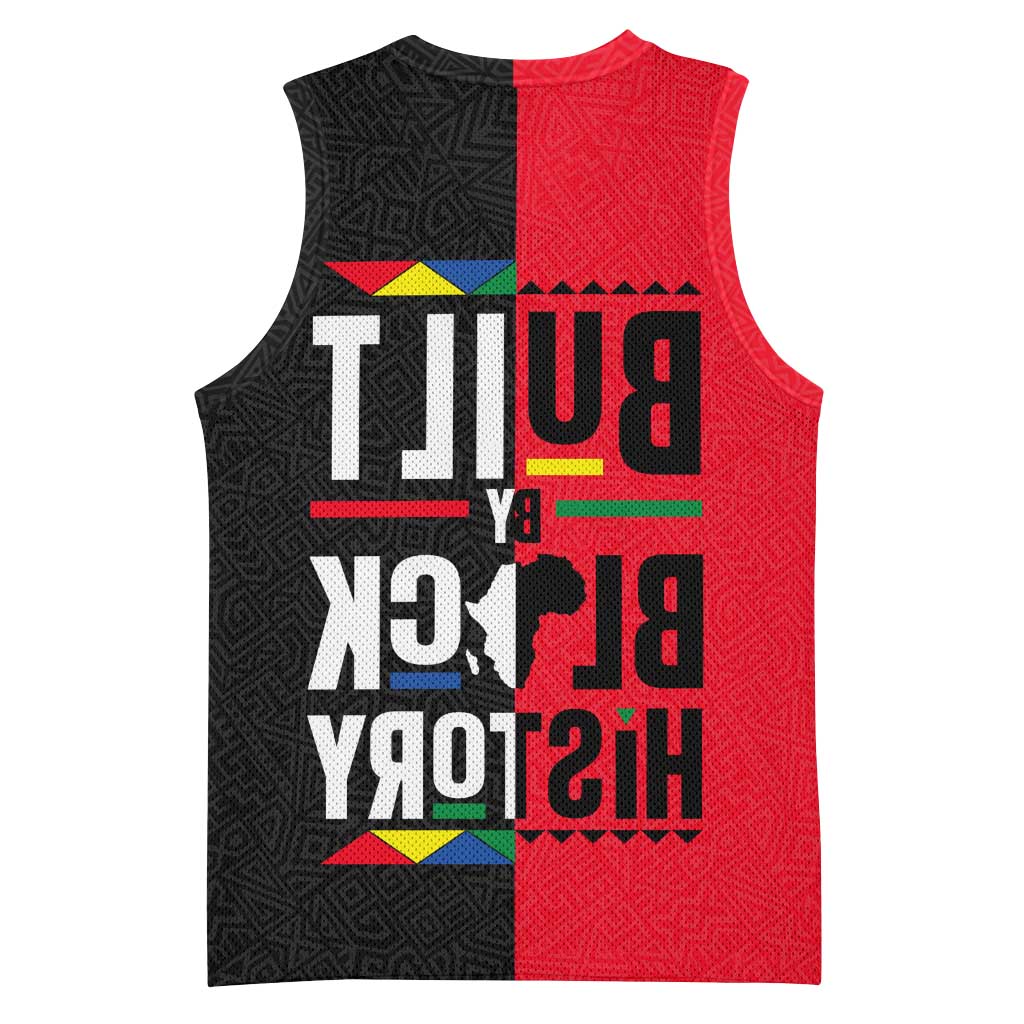 Built By Black History Basketball Jersey - African Pride