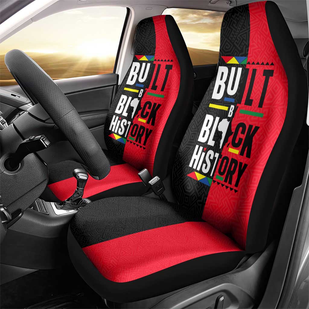 Built By Black History Car Seat Cover