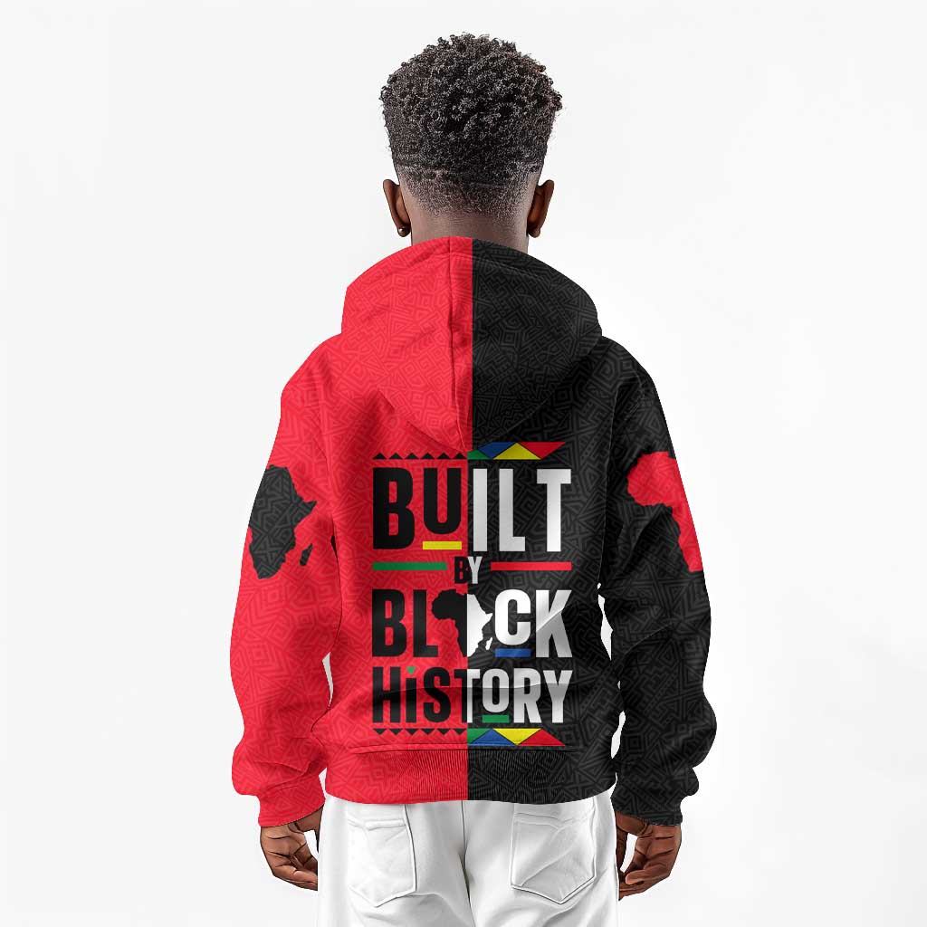 Built By Black History Kid Hoodie