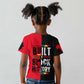 Built By Black History Kid T shirt