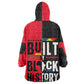 Built By Black History KId Wearable Blanket Hoodie