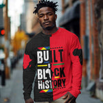 Built By Black History Long Sleeve Shirt DT02