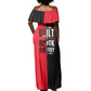 Built By Black History Off Shoulder Maxi Dress