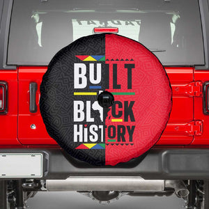 Built By Black History Spare Tire Cover