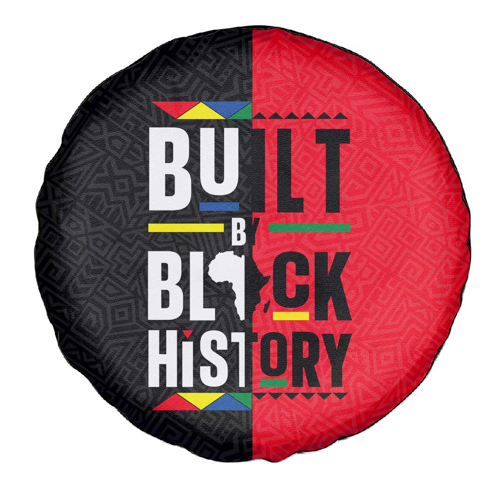 Built By Black History Spare Tire Cover