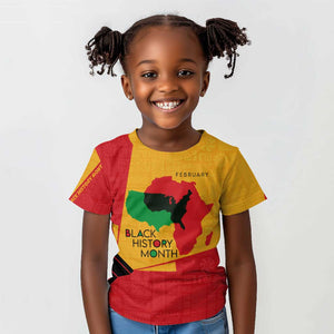 Black History Month Kid T shirt - African February Design