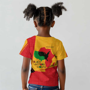 Black History Month Kid T shirt - African February Design