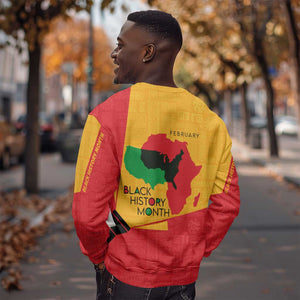 Black History Month Sweatshirt - African February Design