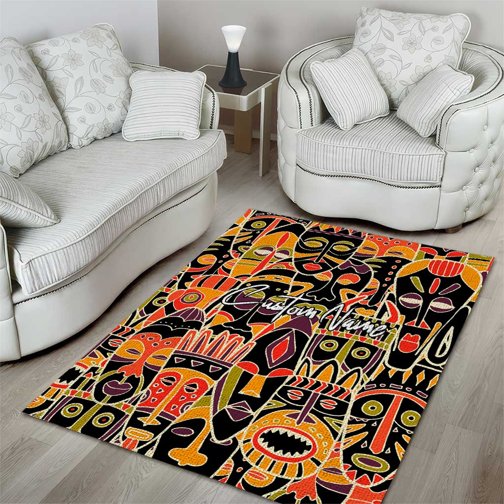 The Spirit of Africa Custom Area Rug
