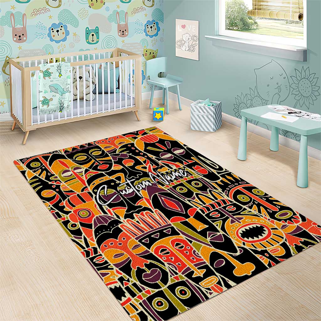 The Spirit of Africa Custom Area Rug