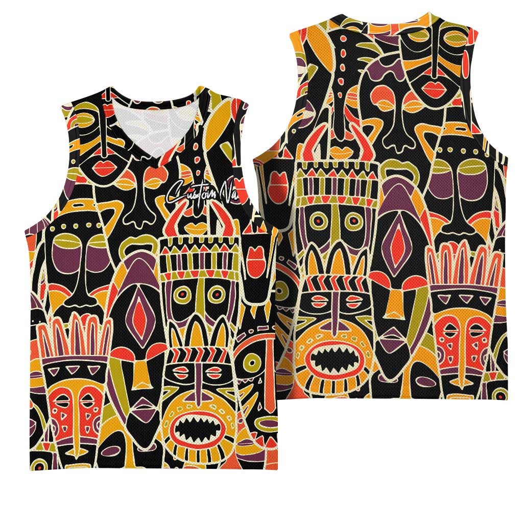 The Spirit of Africa Custom Basketball Jersey - African Pride