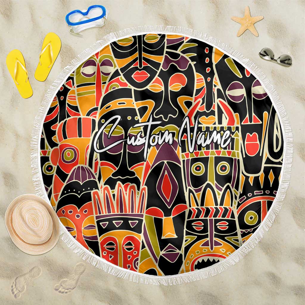 The Spirit of Africa Custom Beach Blanket