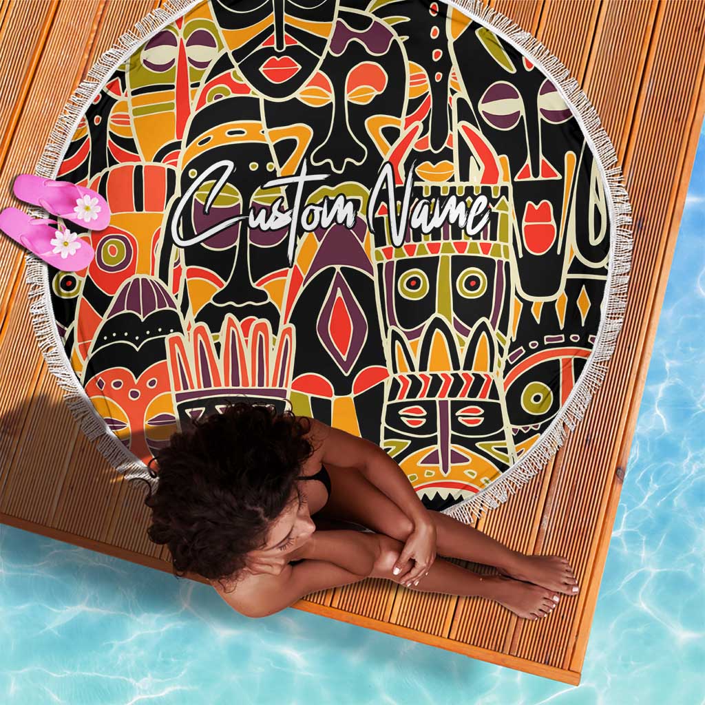 The Spirit of Africa Custom Beach Blanket