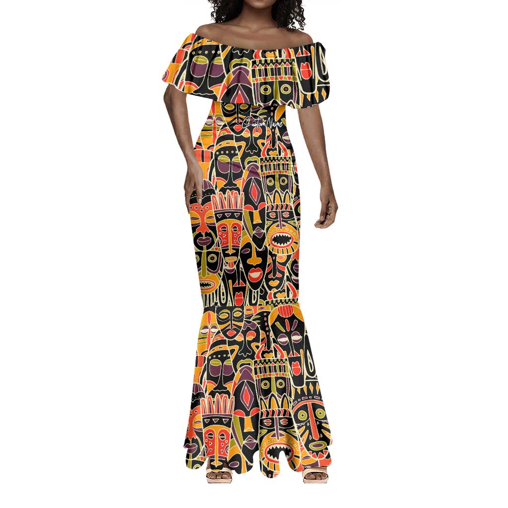 The Spirit of Africa Custom Mermaid Dress