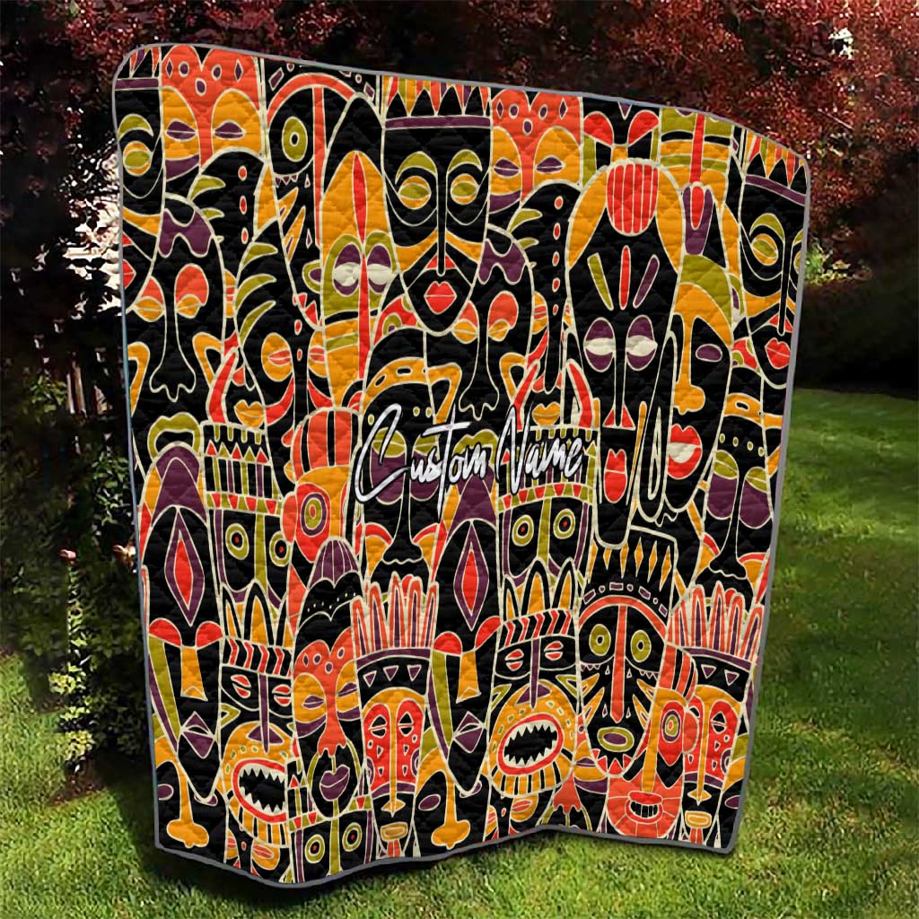 The Spirit of Africa Custom Quilt