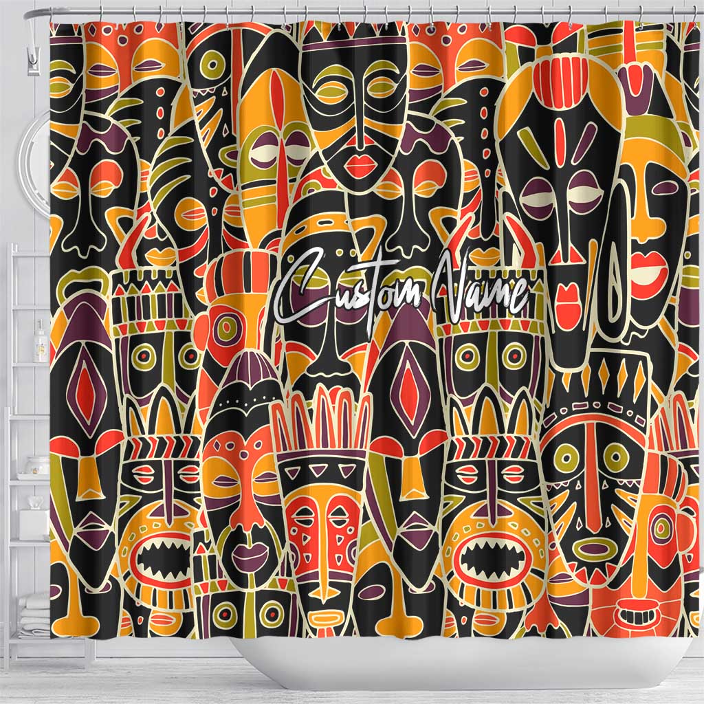 The Spirit of Africa Custom Shower Curtain