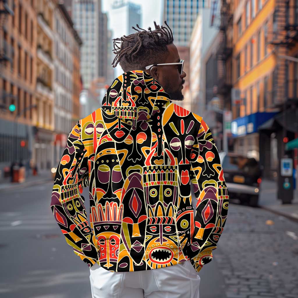 The Spirit of Africa Custom Zip Hoodie