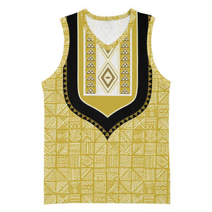 Personalized African Dashiki Basketball Jersey - Mudcloth Style - African Pride