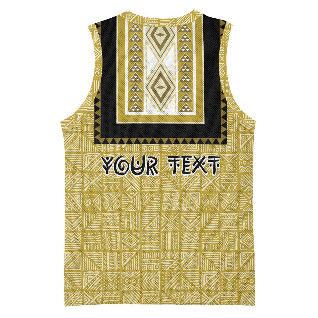 Personalized African Dashiki Basketball Jersey - Mudcloth Style DT02