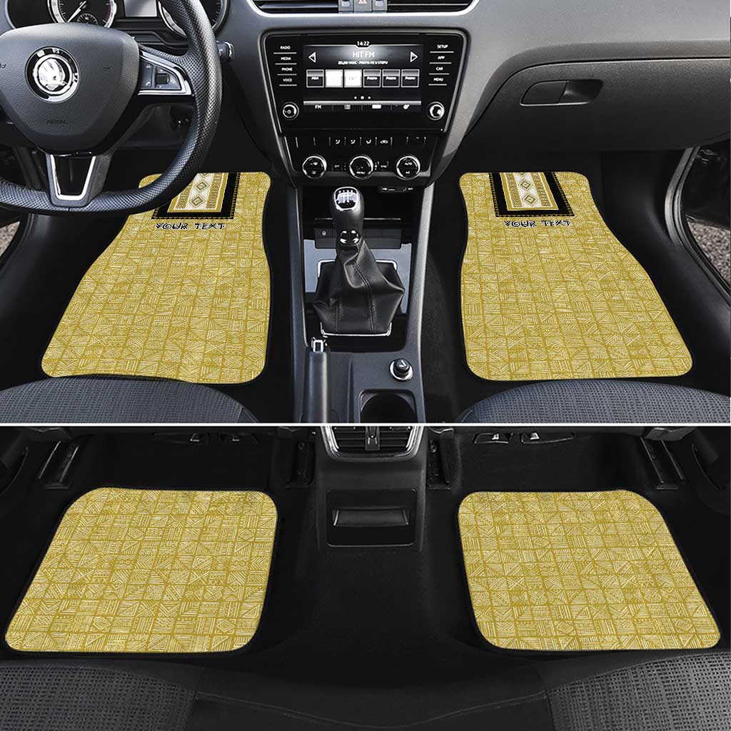 Personalized African Dashiki Car Mats - Mudcloth Style