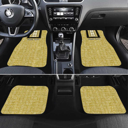 Personalized African Dashiki Car Mats - Mudcloth Style