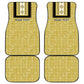 Personalized African Dashiki Car Mats - Mudcloth Style