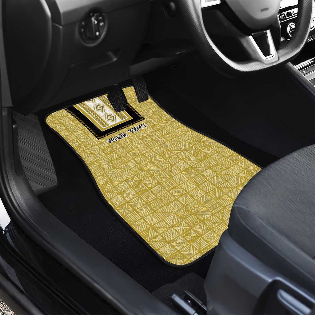Personalized African Dashiki Car Mats - Mudcloth Style