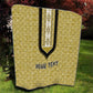Personalized African Dashiki Quilt - Mudcloth Style