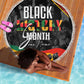 Personalized Black History Month Beach Blanket with African American Heroes