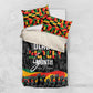 Personalized Black History Month Bedding Set with African American Heroes