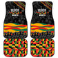 Personalized Black History Month Car Mats with African American Heroes