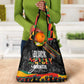 Personalized Black History Month Grocery Bag with African American Heroes