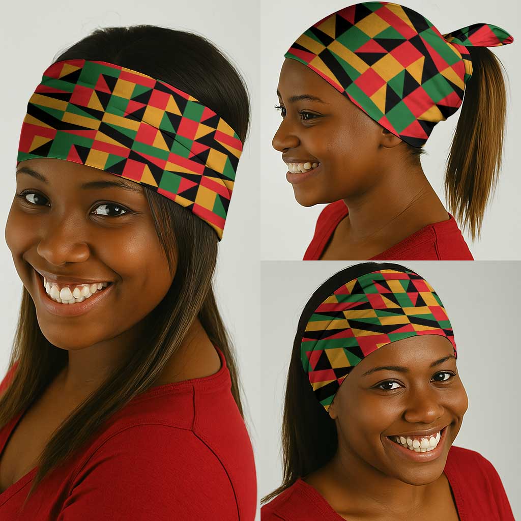 Black History Month Neck Gaiter with African American Heroes - African Pride
