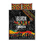 Personalized Black History Month Quilt Bed Set with African American Heroes