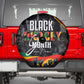Personalized Black History Month Spare Tire Cover with African American Heroes