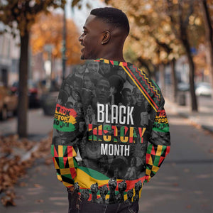Personalized Black History Month Sweatshirt with African American Heroes